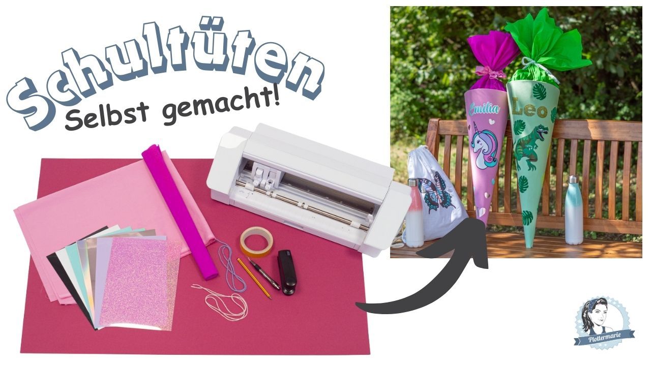 Schultüte ohne Nähmaschine machen