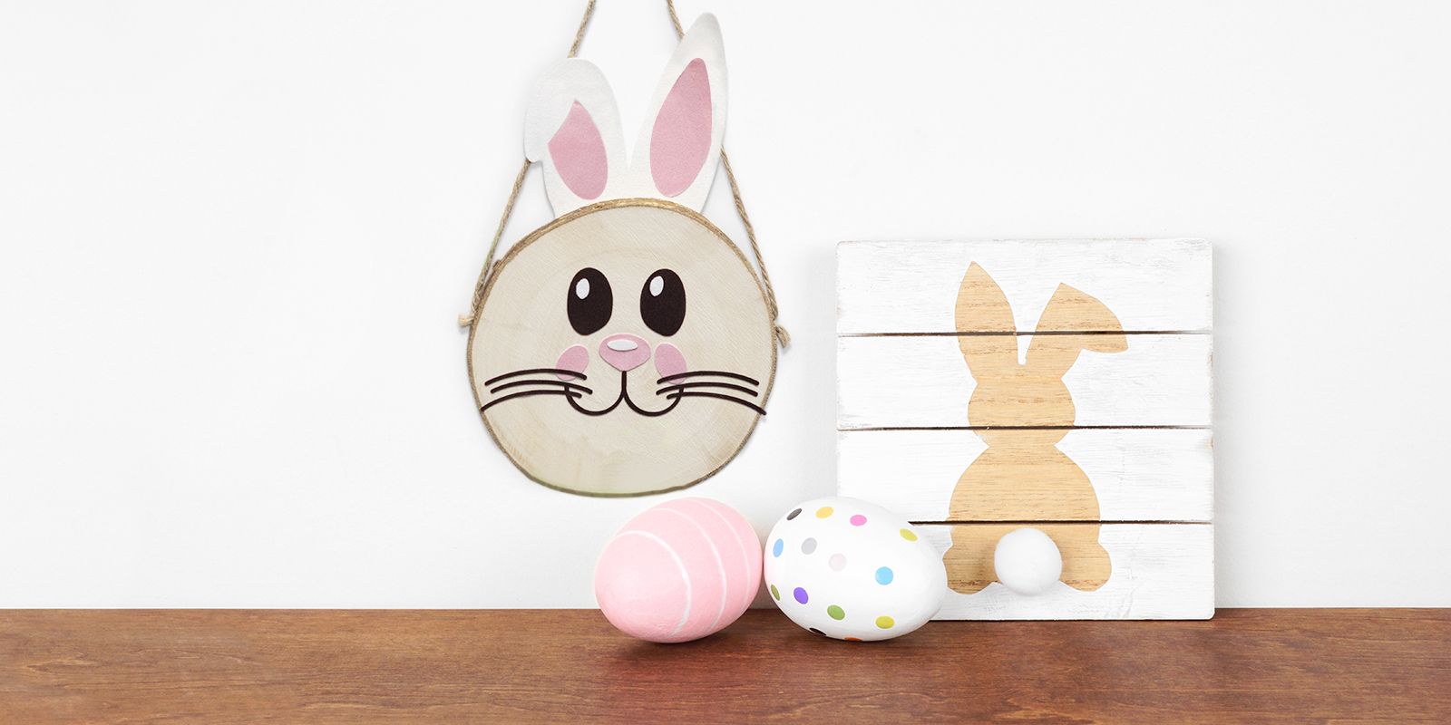 Osterdeko Holz Vinyl